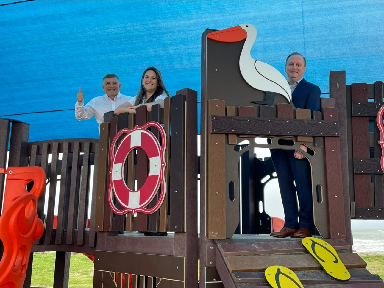 Recycled materials playground opens at Surfside Jetty Park | LyondellBasell